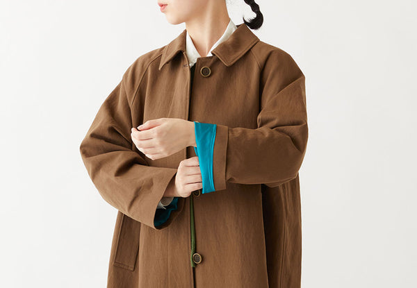 裏地を見せて楽しみたい、オーセンティックな定番コート