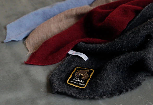 LISETTE×Botto Giuseppe カシミヤストール