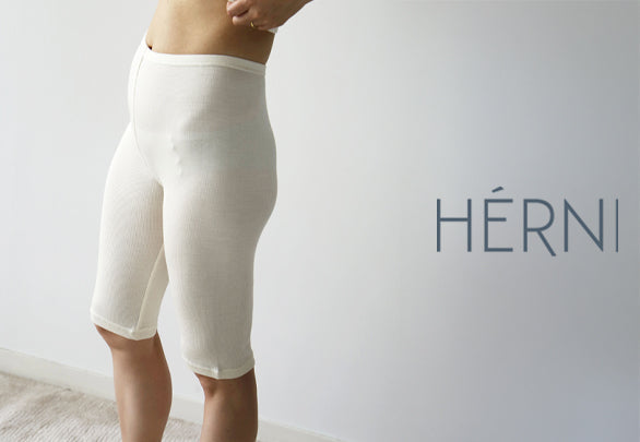 【再入荷】HÉRNI No.11 アンダーパンツ｜ウォッシャブルシルク
