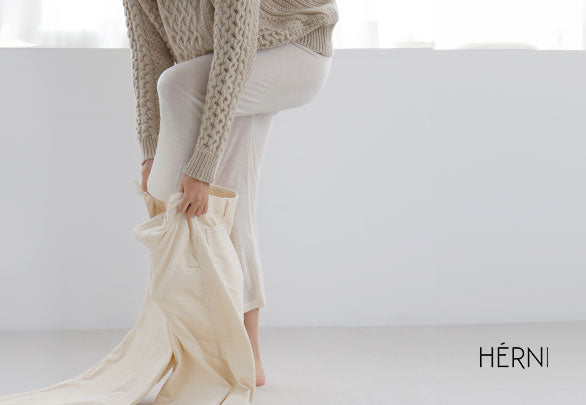 【再入荷】HÉRNI アンダーパンツ   冬のはじまりは、このパンツから