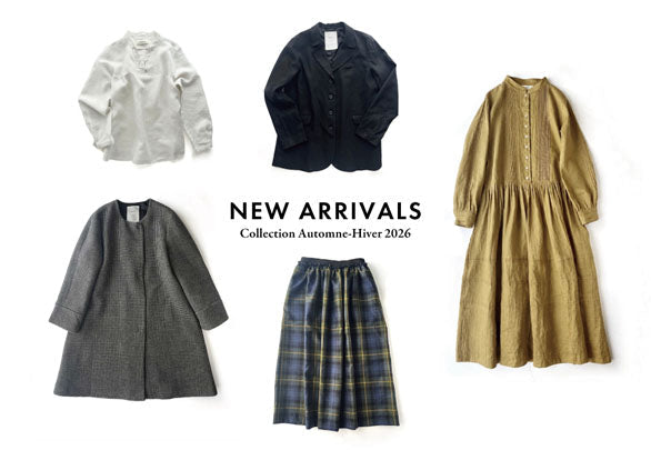 ＜入荷連絡受付中＞NEW ARRIVALS ― Collection Automne-Hiver2026 ―