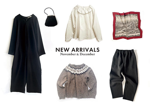 新入荷アイテム一覧｜ Nov ＆ Dec