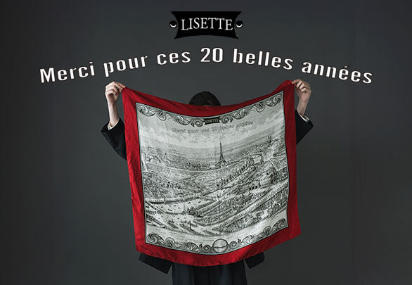 Merci pour ces 20 belles années アニバーサリースカーフ
