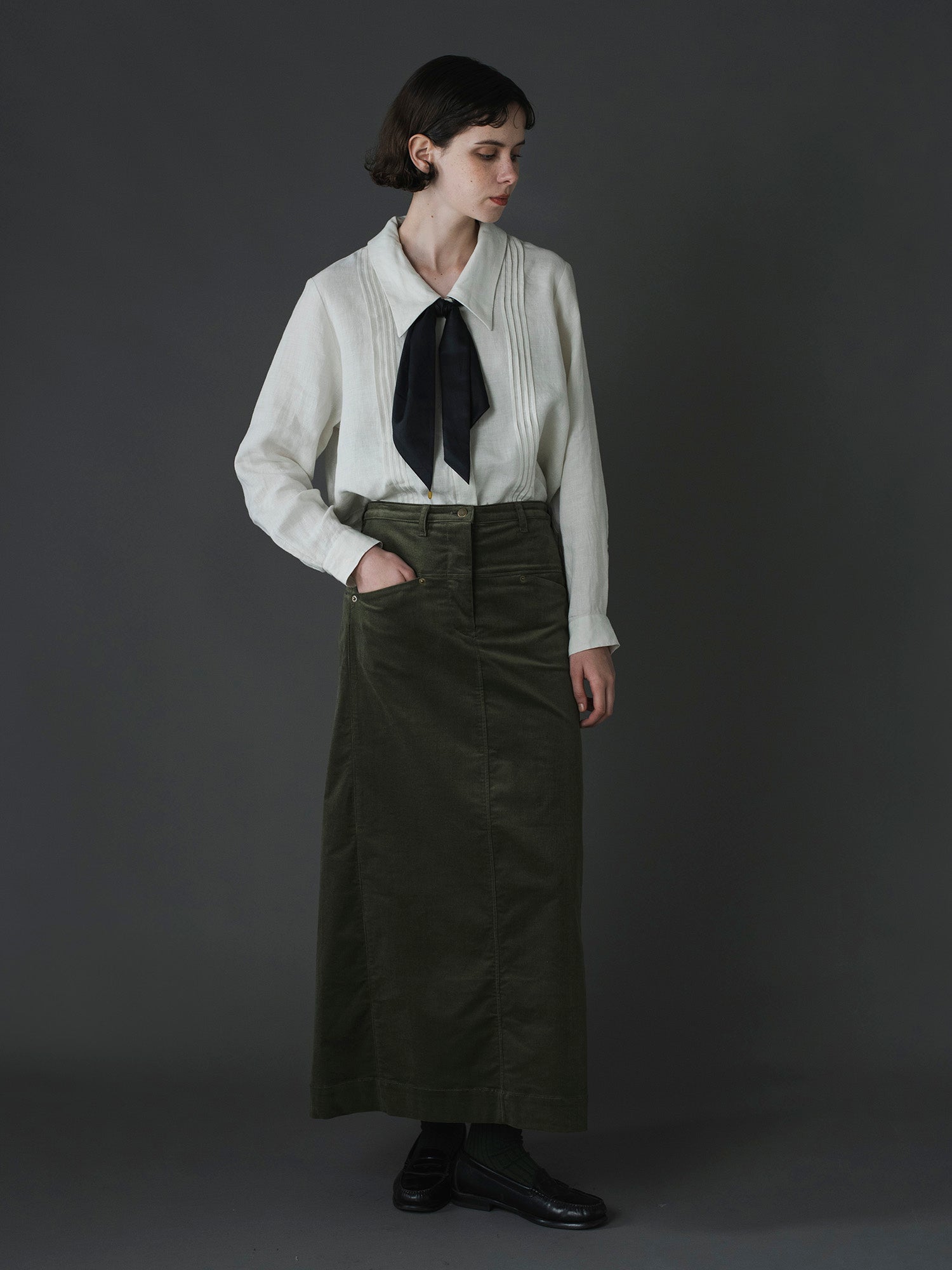 カキ（モデル身長172cm）※サンプル品着用