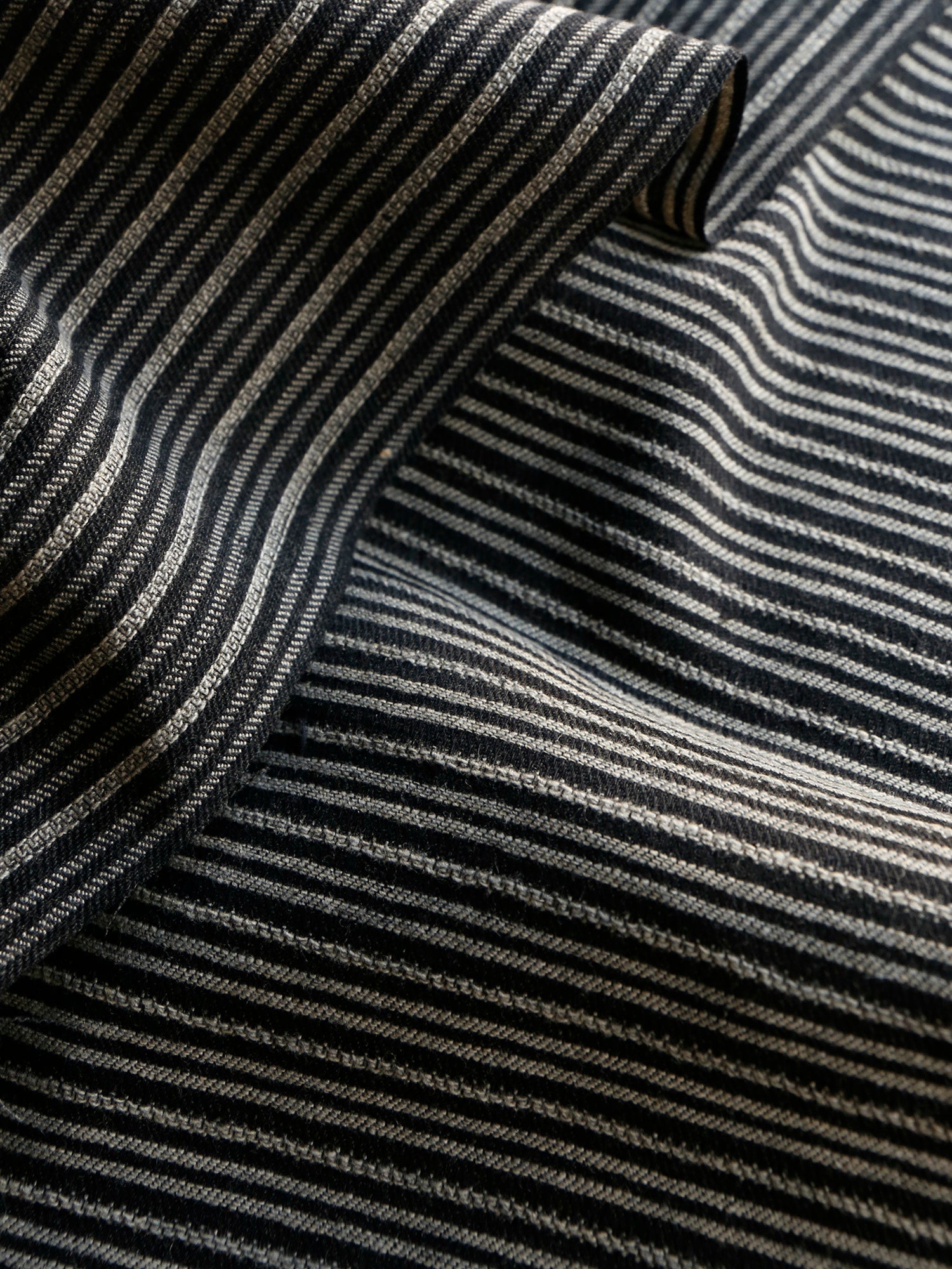 ウールリネンドビー ストライプ w150cm 55%wool 45%linen