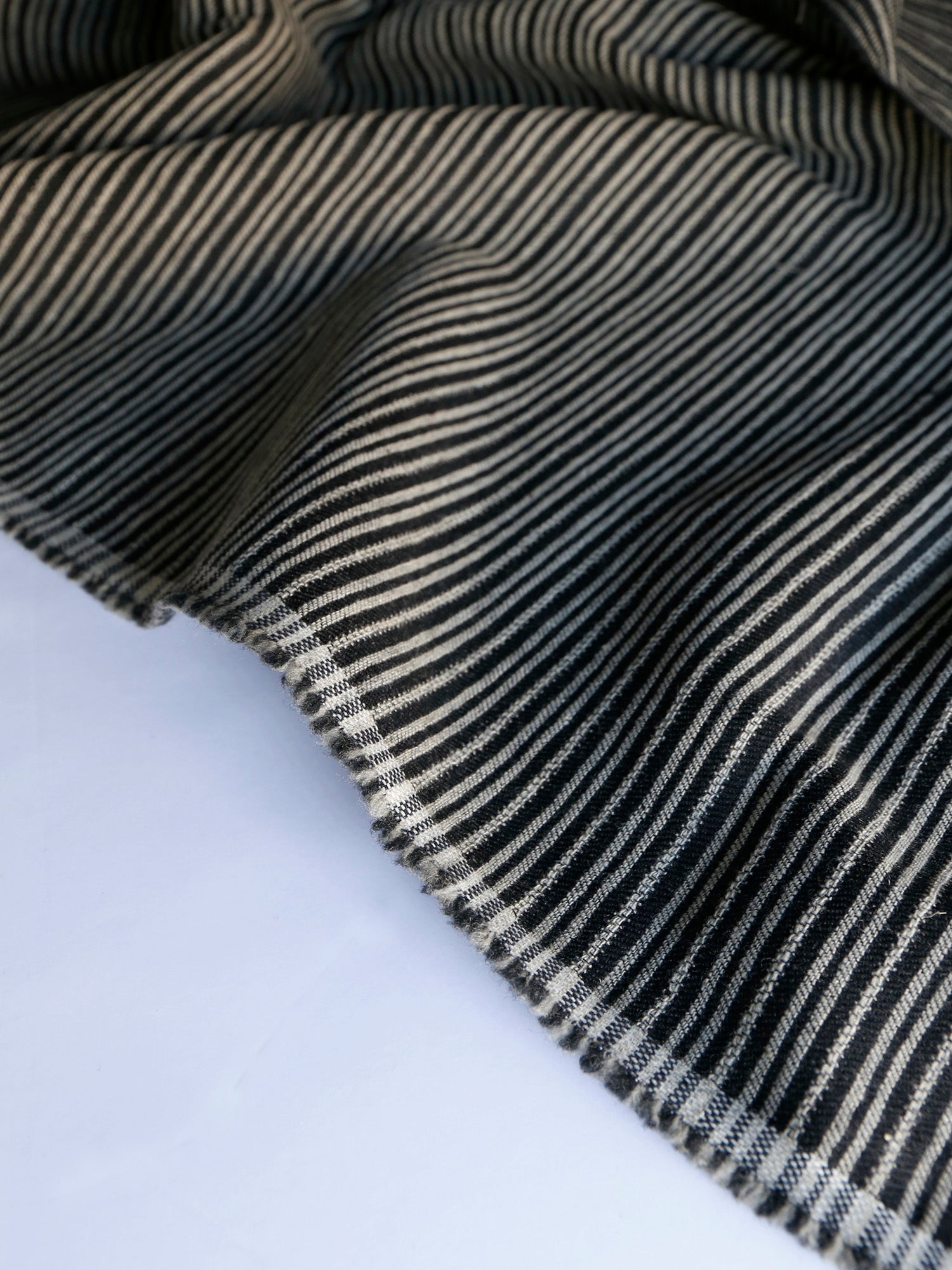 ウールリネンドビー ストライプ w150cm 55%wool 45%linen