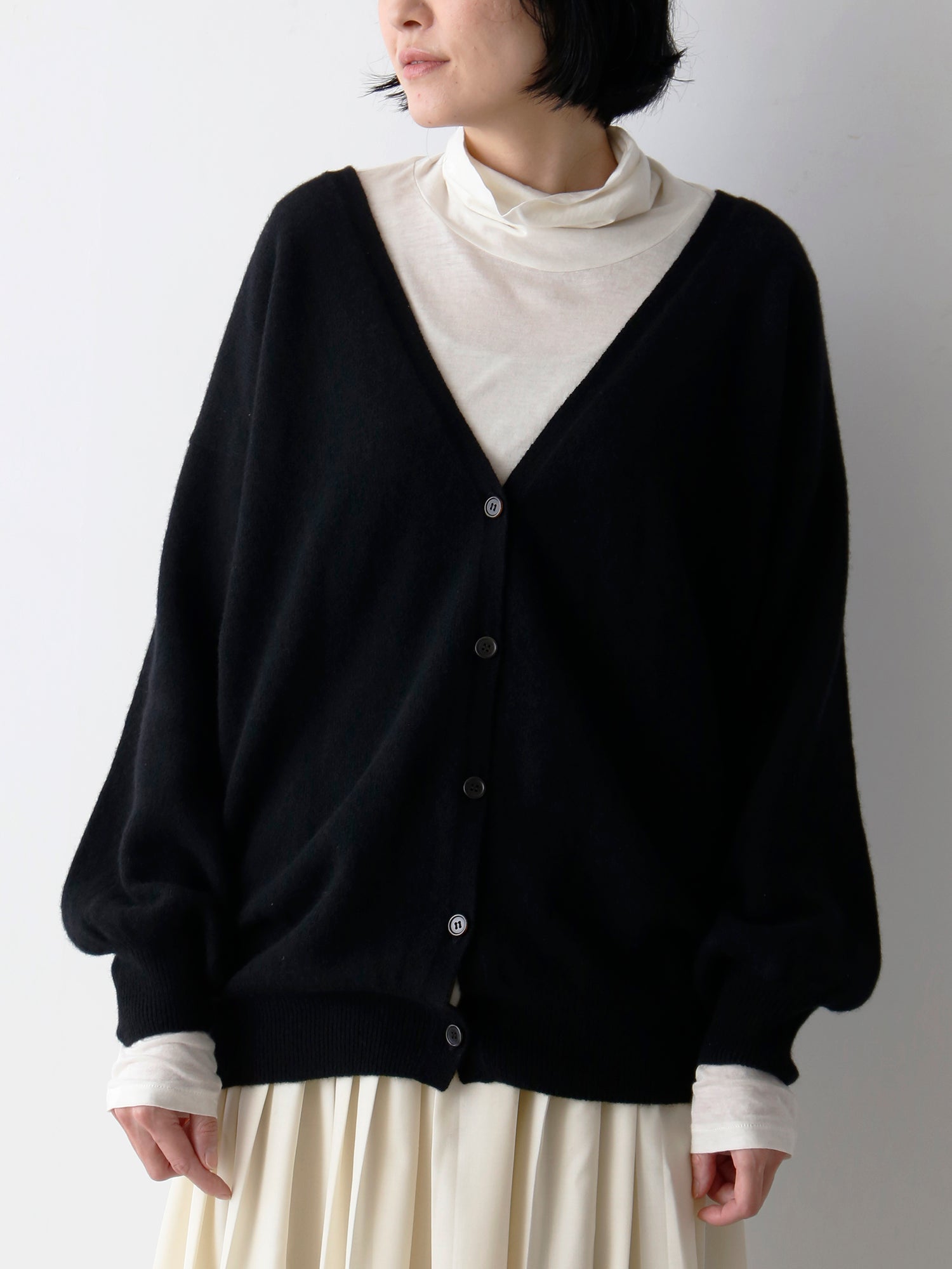 タートル：HÉRNI No.31 タートルネックロングスリーブ