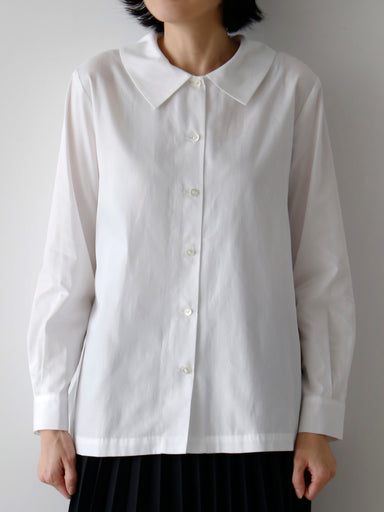 未使用品✨リゼッタ2023年シャンタルたち切りプリーツを飾ったメティスのブラウス シャツ・ブラウス — LISETTE