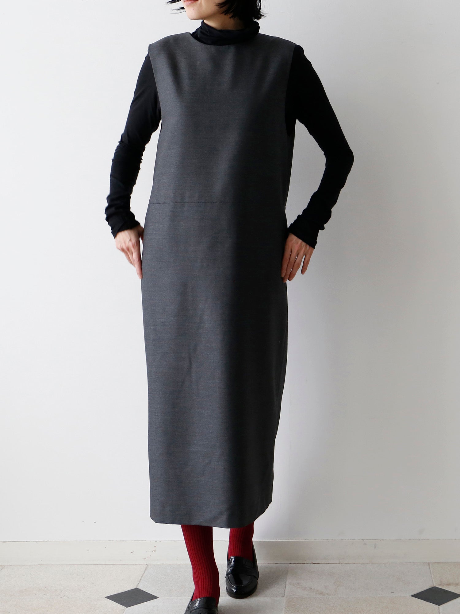 ノアール・シャルボン 38<br>タートル：HÉRNI No.31 タートルネックロングスリーブ