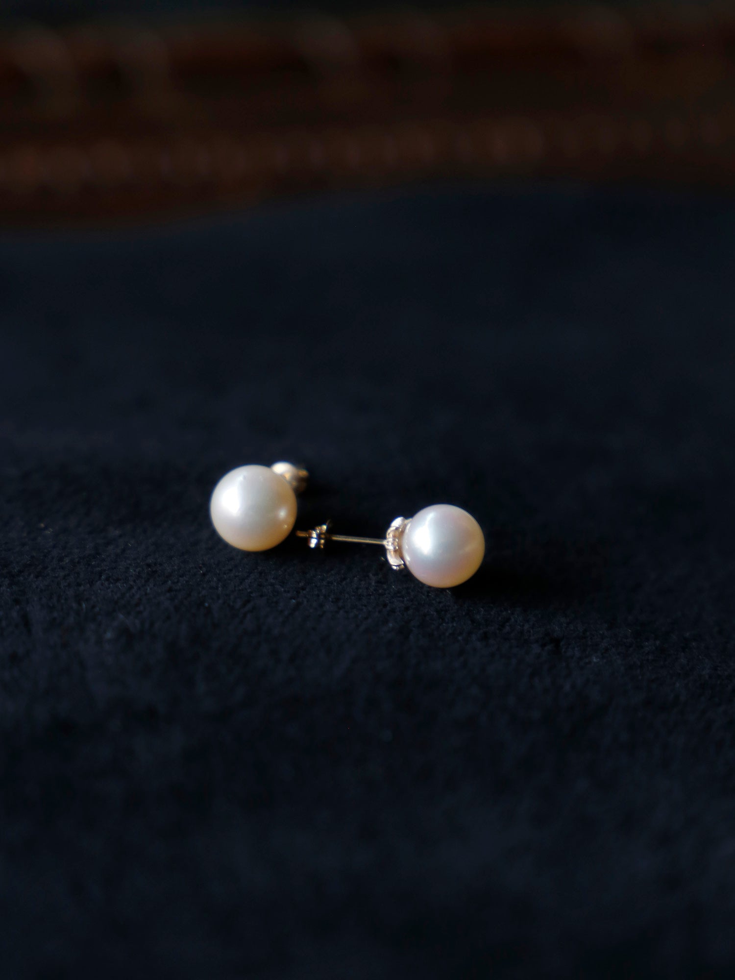 MAISON RUBUS.×LISETTE ヴィンテージパールピアス/アコヤWHITE/10KYG