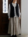 ブラウス：私物<br>ベスト：リュドヴィック（身長153cm）