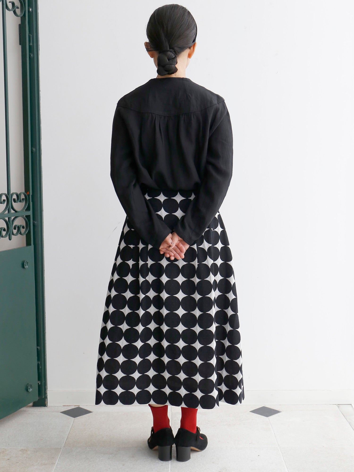 ノアール36（身長153cm）<br>スカート：ブリダ