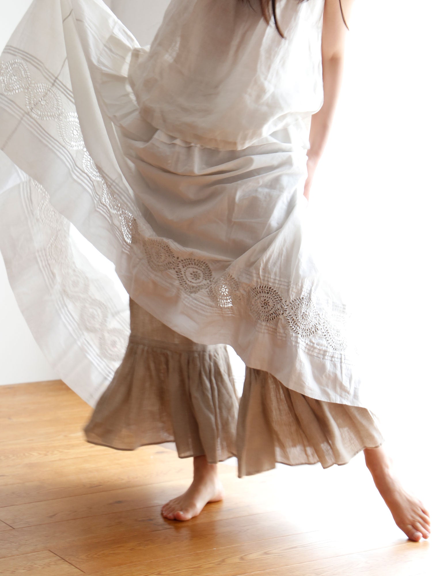 HÉRNI No.14 ペチパンツ ロング