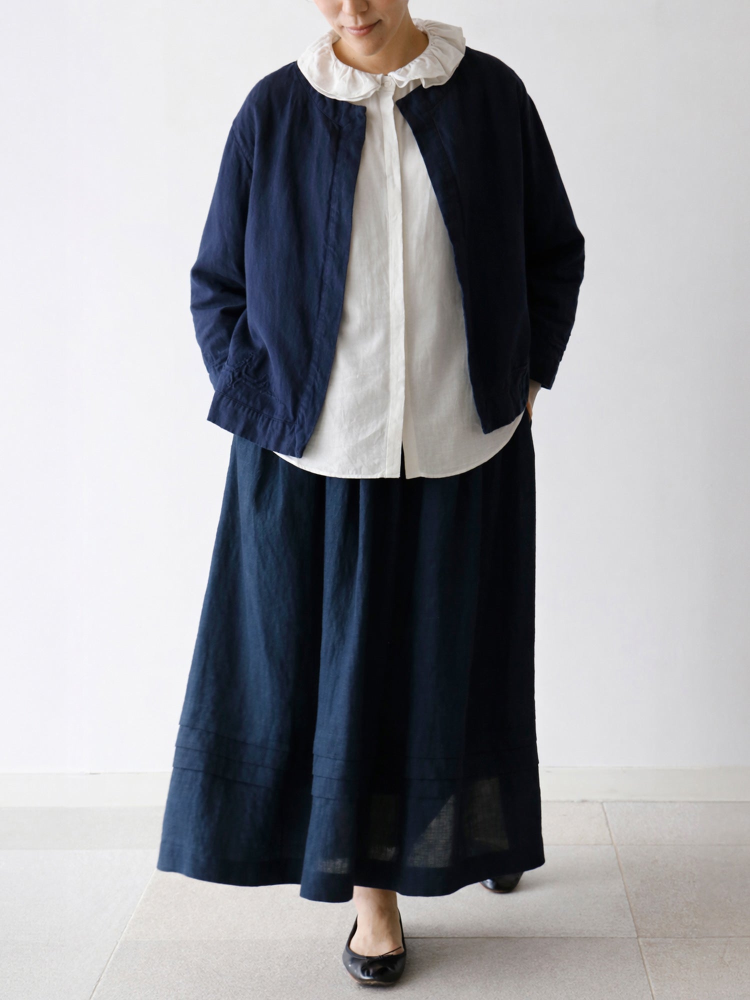 ブラウス：レイチェル（3/27ご紹介予定）<br>スカート：ローレン