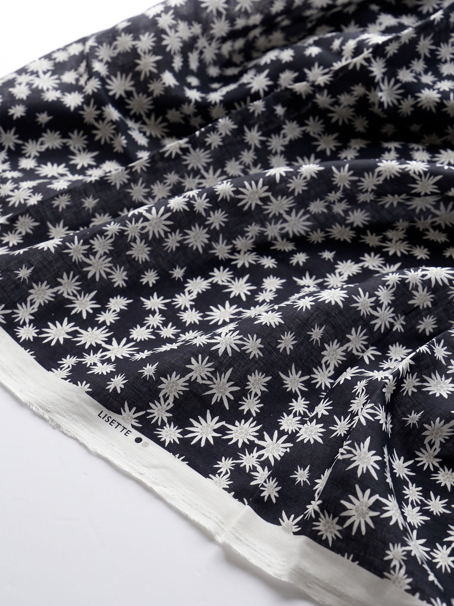 エーデルワイス シャルボヌー w146cm 100%linen