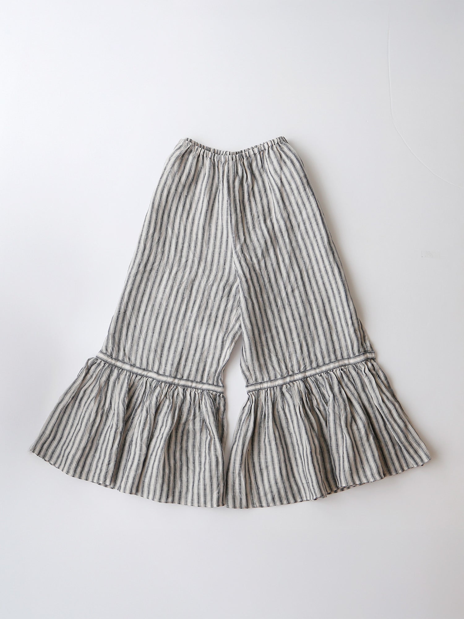 HÉRNI No.37 ペチパンツ ロング（インディゴストライプ）