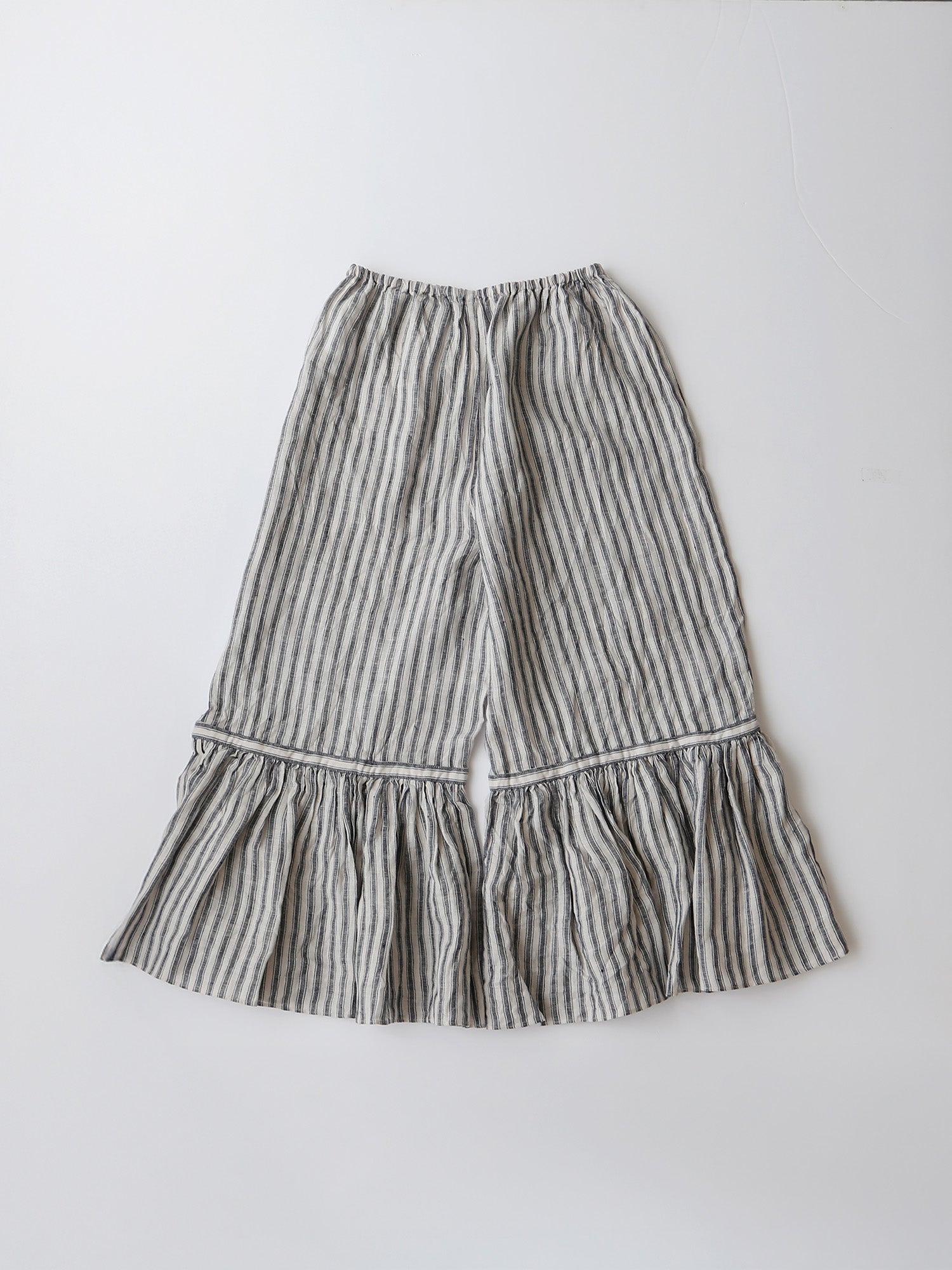 HÉRNI No.37 ペチパンツ ロング（インディゴストライプ）