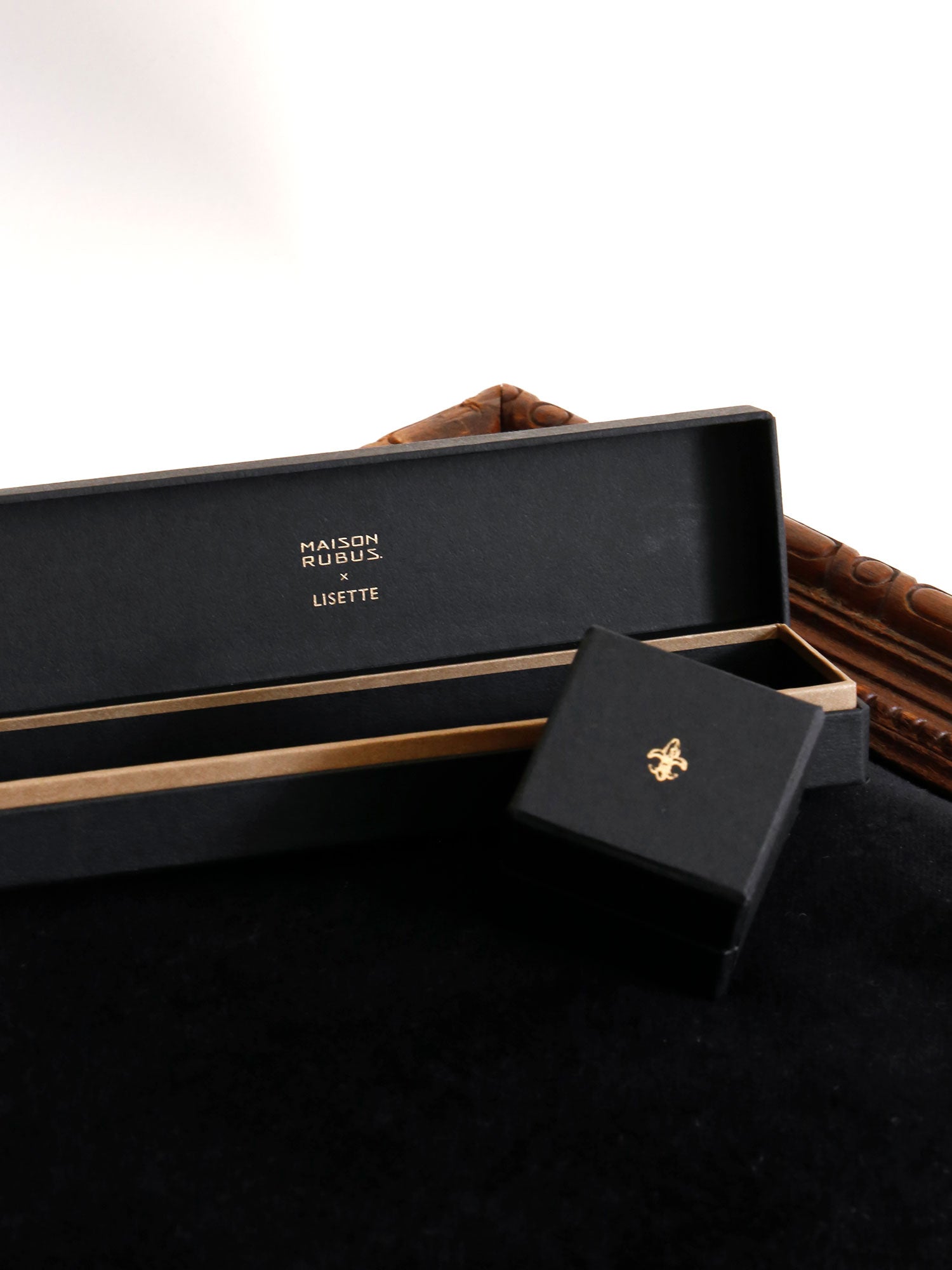 MAISON RUBUS.×LISETTE ヴィンテージパールオールノットネックレス/南洋パールGRAY