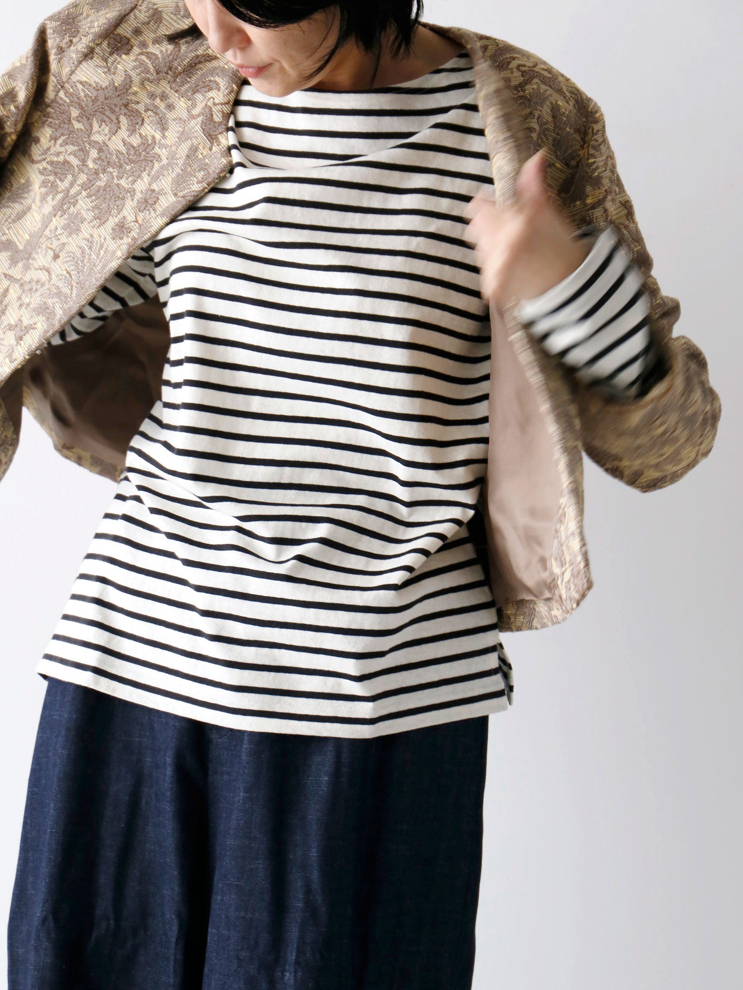 カットソー：ジーン、デニム：ルイ（完売）