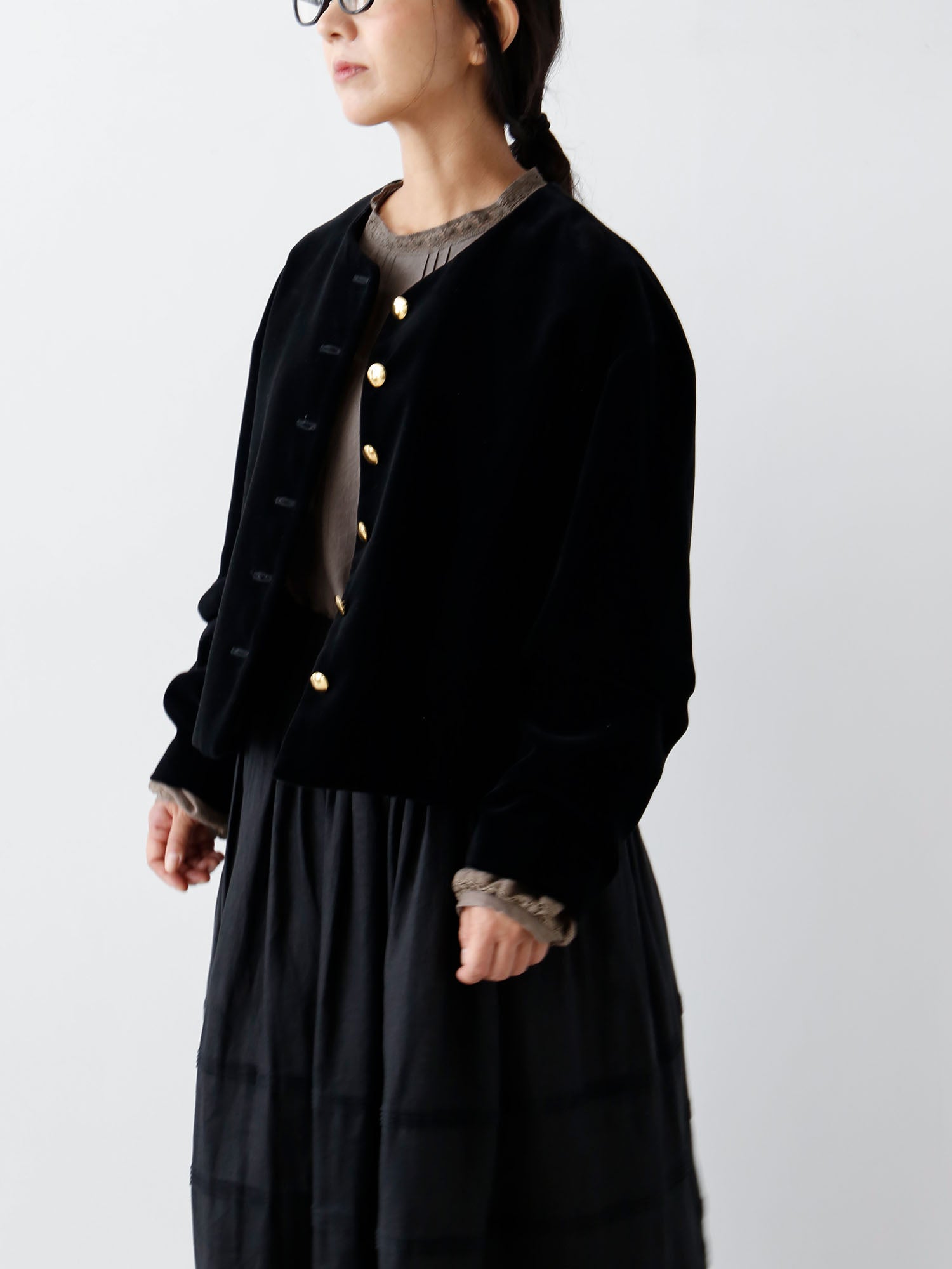 タバ36（身長153cm）<br>ジャケット：オデット