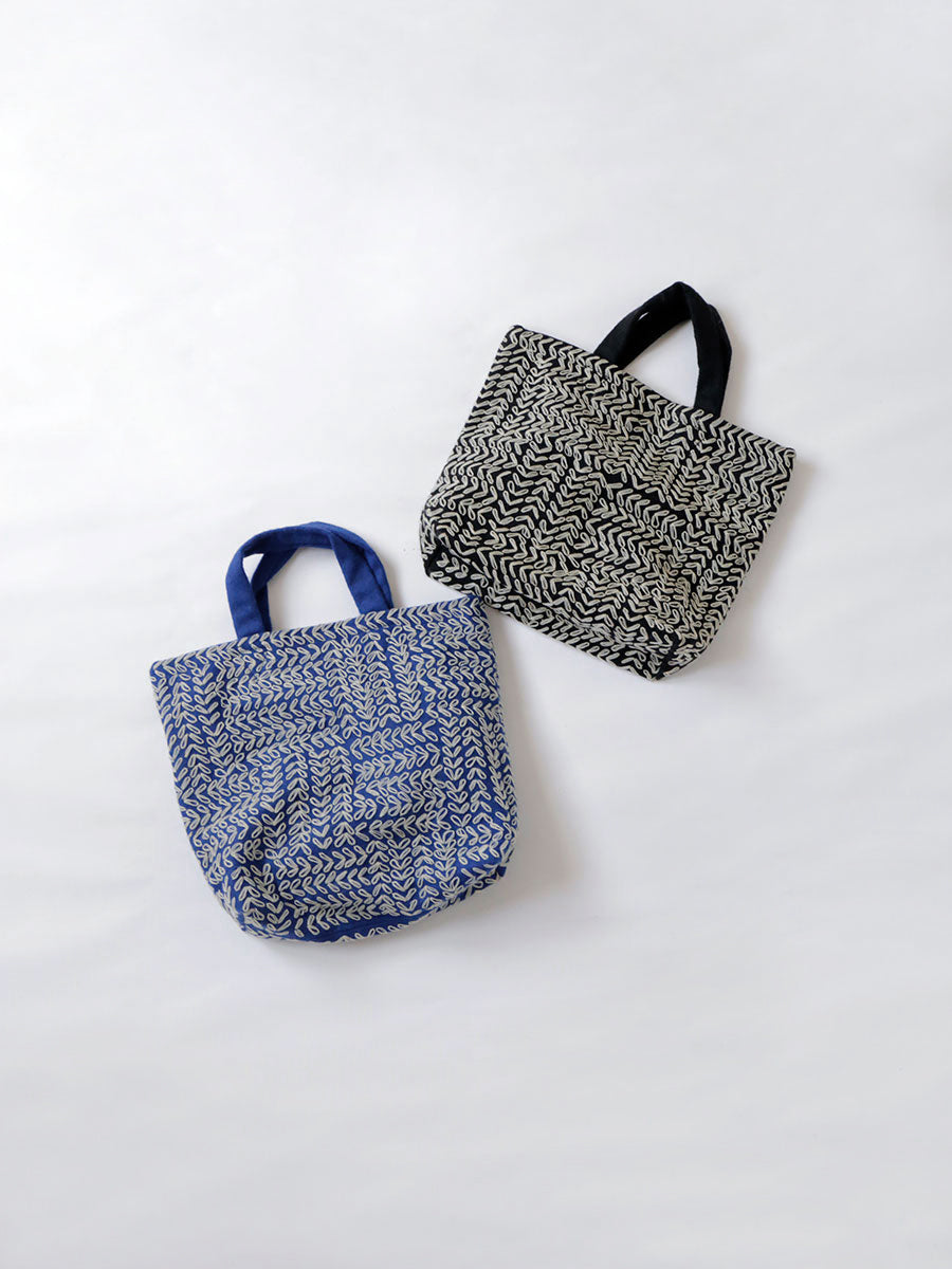 Khadi & Co. コットン糸刺繍トートバッグ（LUCA）